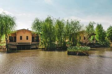 Фото номера Дом для отпуска Дома для отпуска Vilkovo Holiday&amp;fishing club г. Вилково 75