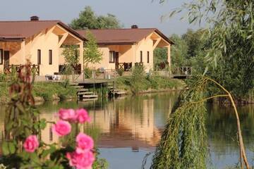 Фото номера Дом для отпуска Дома для отпуска Vilkovo Holiday&amp;fishing club г. Вилково 47